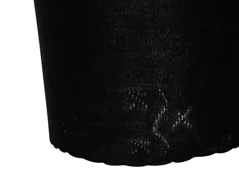 VINTAGE Lace Buffer Merino Silk