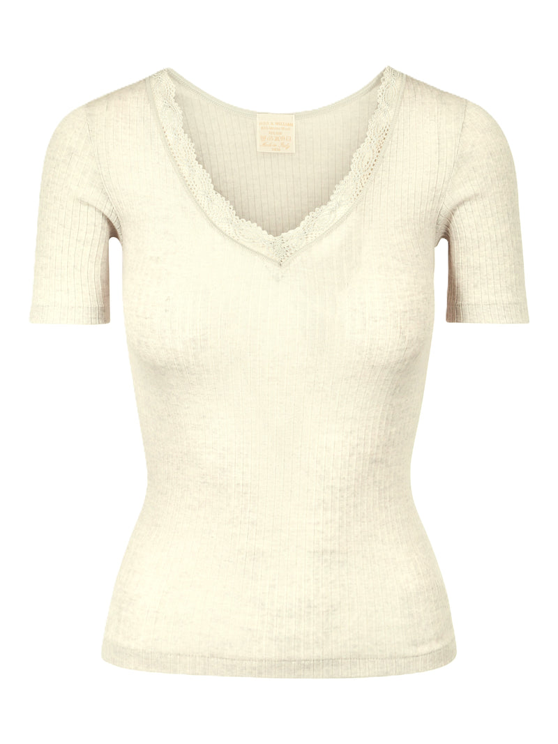 * LINDA V-Shirt Merino Silk * PreOrder Fall 2025 *