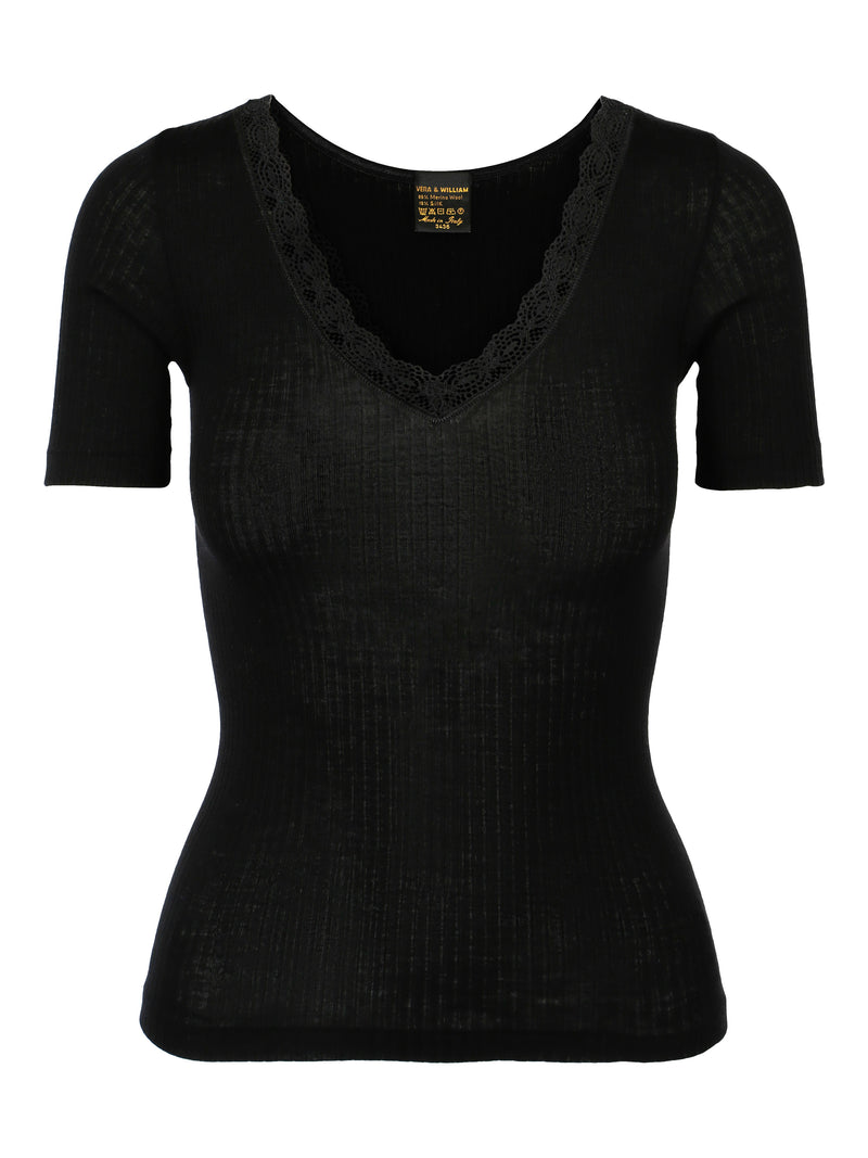 * LINDA V-Shirt Merino Silk * PreOrder Fall 2025 *