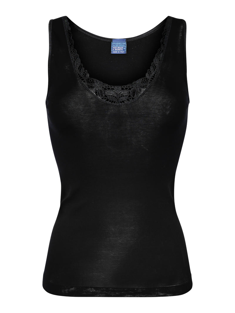 MARIA U-Singlet Egyptian Cotton ELS